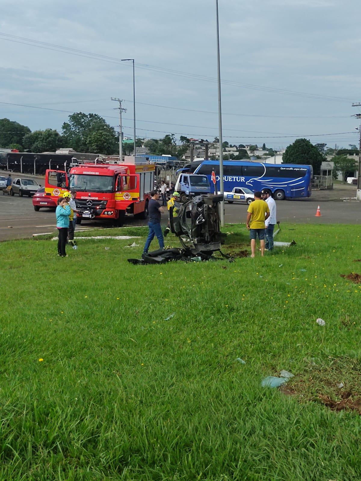 Acidente de Trânsito, BR 282 em Xanxerê-SC