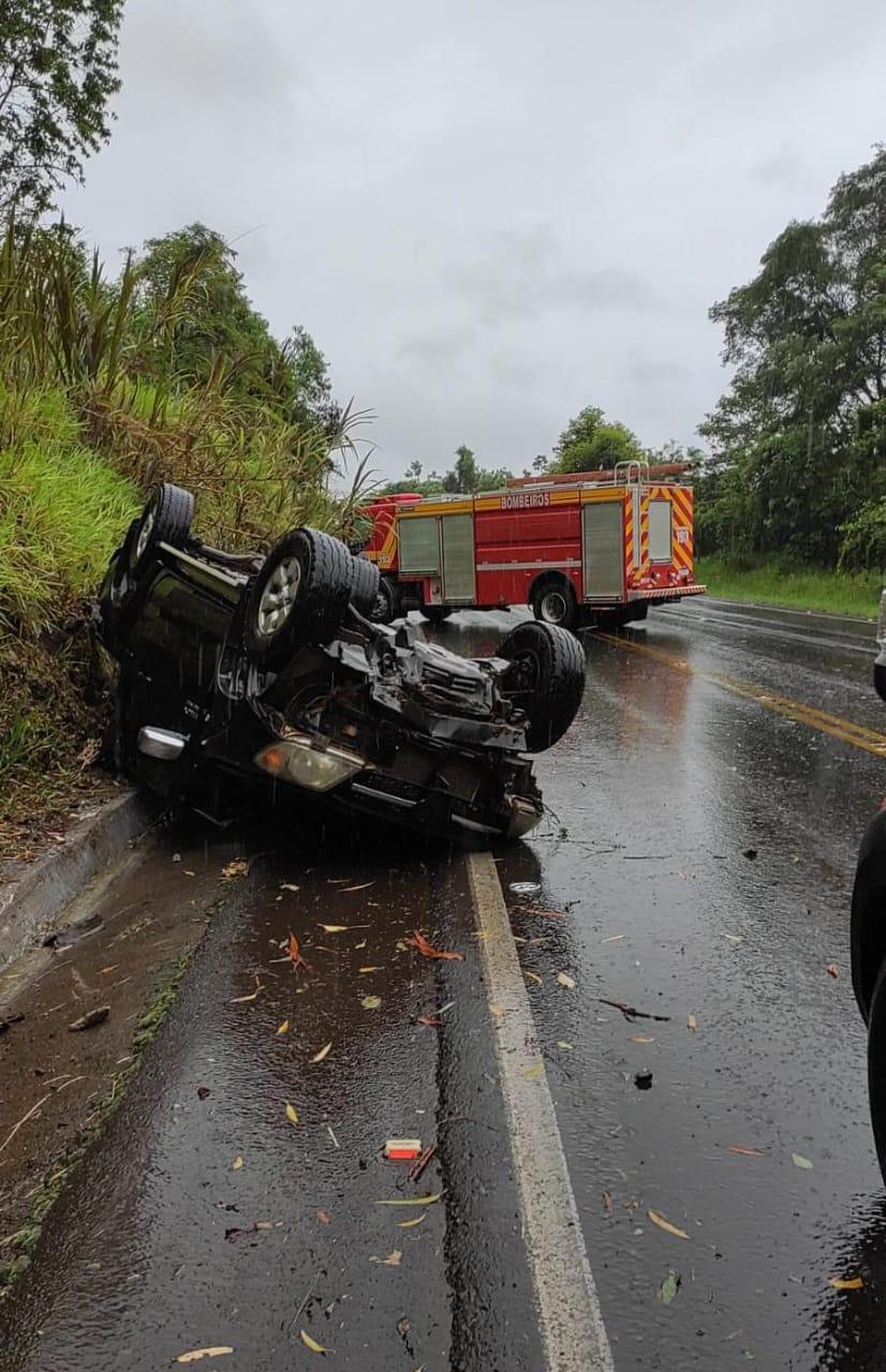 Sinistro com vítima na SC 157 entre Coronel Freitas e Quilombo