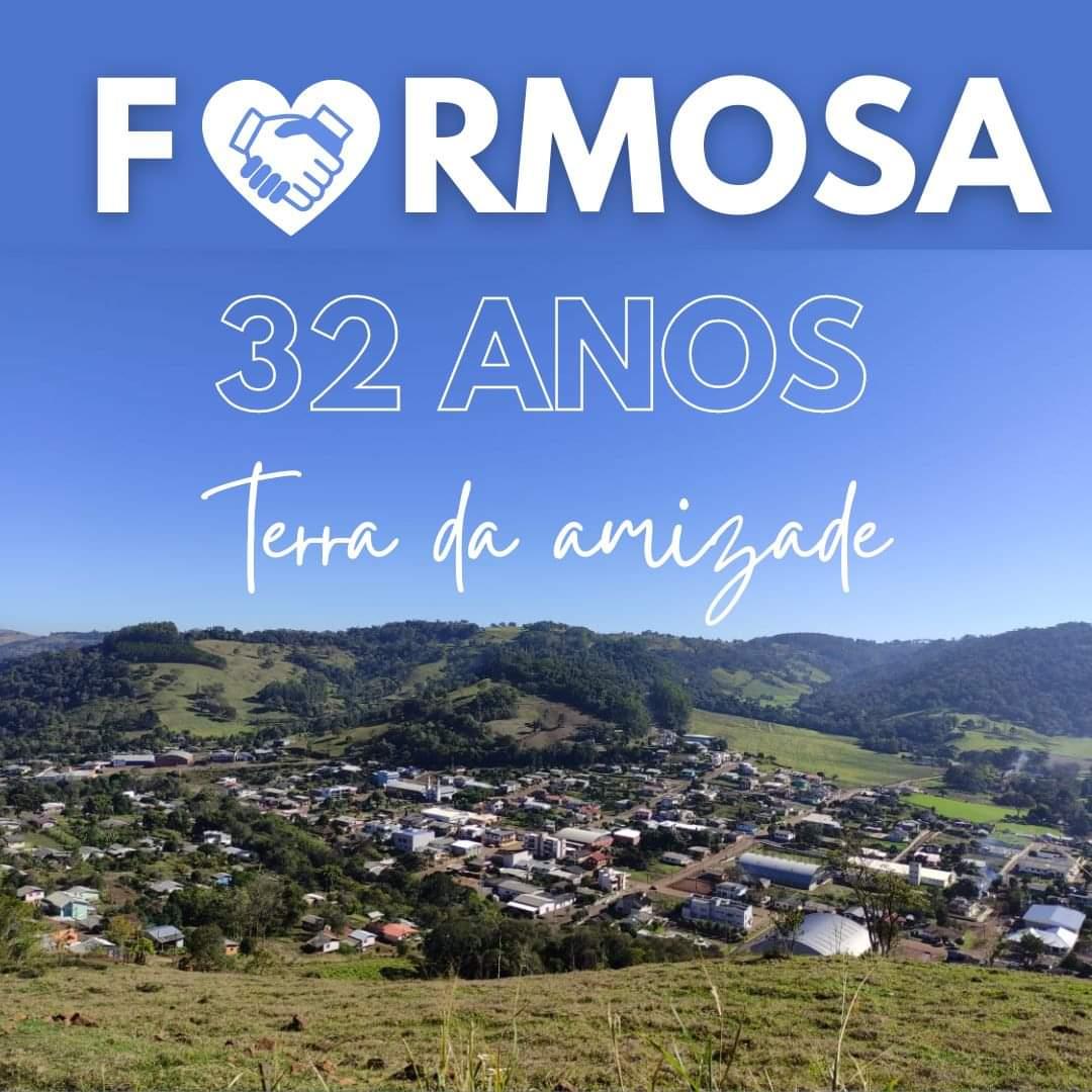 Parabéns Formosa do Sul 32 anos