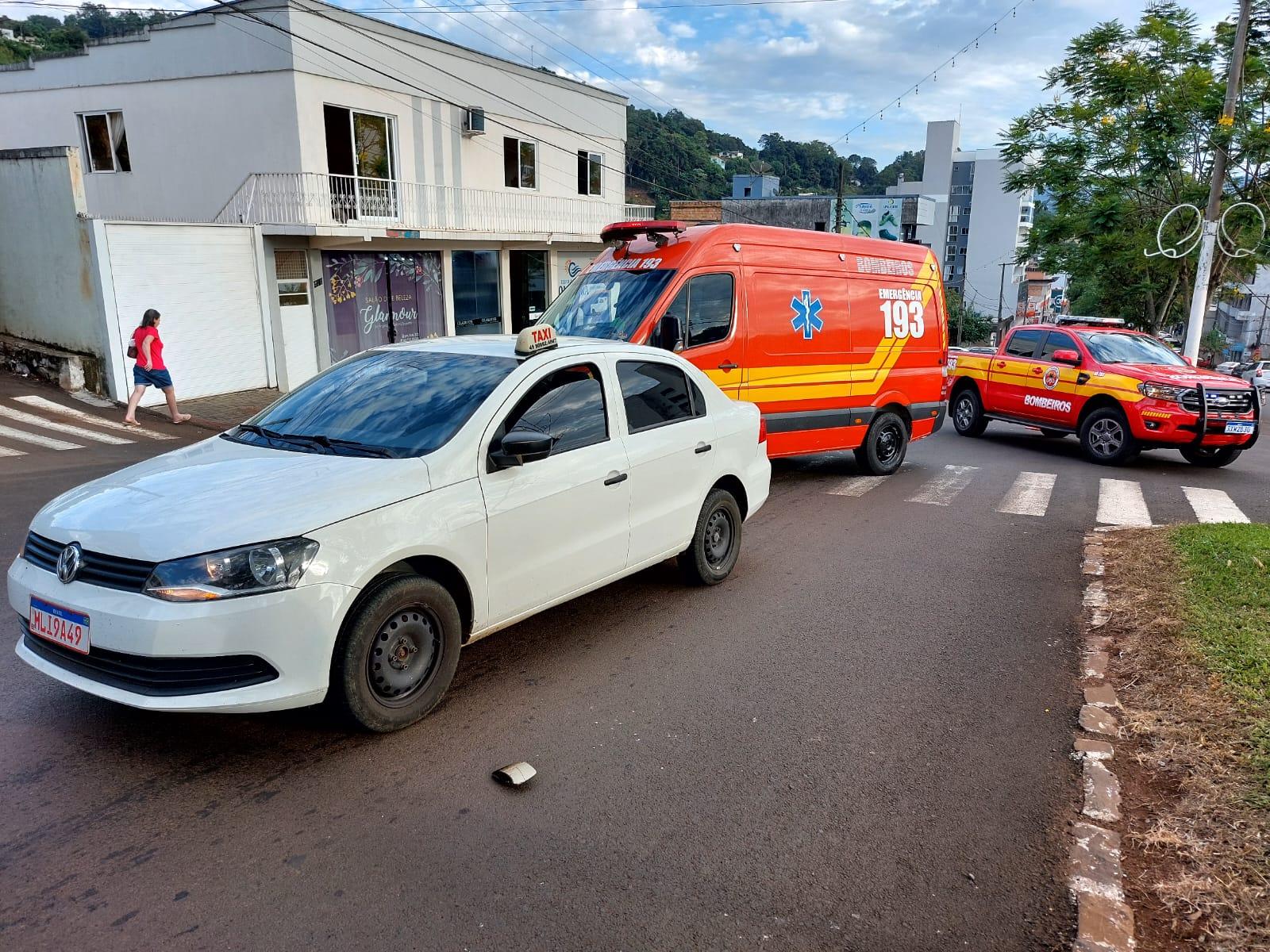 FEMININA DE 26 ANOS É ATROPELADA NO CENTRO DE QUILOMBO