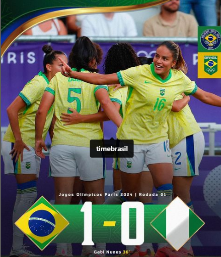 Brasil vence na estreia dos Jogos Olímpicos.