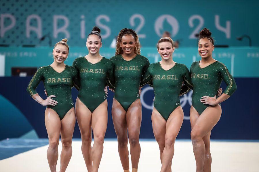 Paris 2024: Brasil conquista medalha de bronze histórica na ginástica feminina por equipes