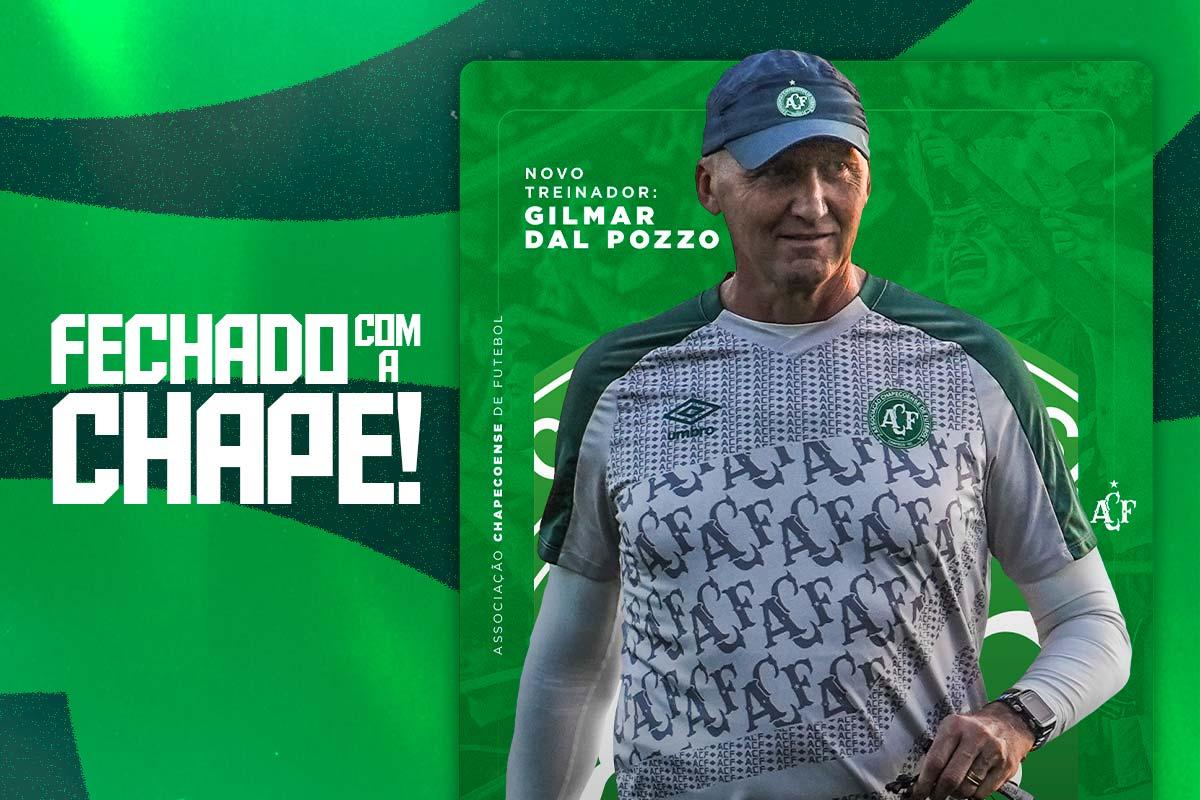 Gilmar Dal Pozzo é novo técnico da Chapecoense