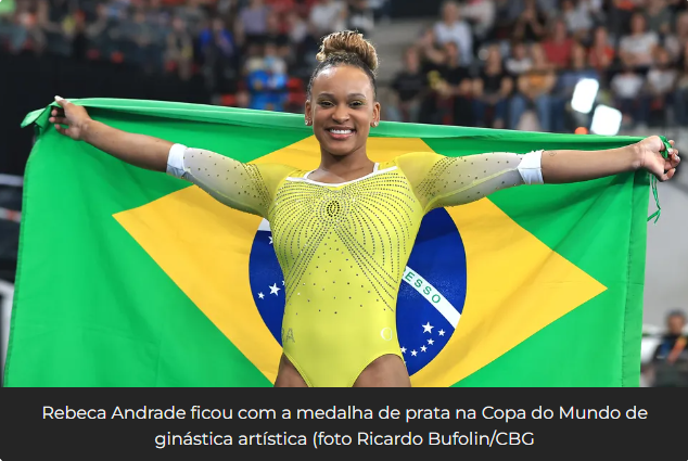 Rebeca Andrade é Prata em Paris na Ginástica Artística Individual