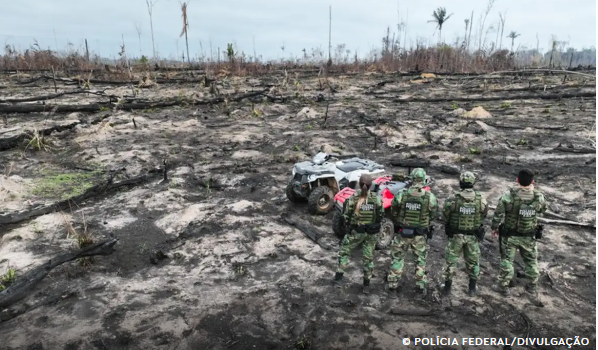 Presos dois suspeitos de provocar incêndios na Amazônia