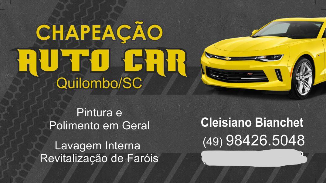 AUTO CAR CHAPEAÇÃO