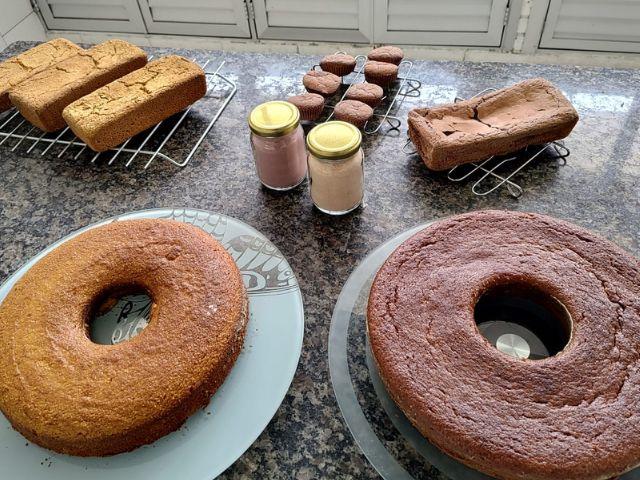 Bonitas e saudáveis: Epagri produz farinhas de batatas-doces coloridas e testa confecção de pães e bolos