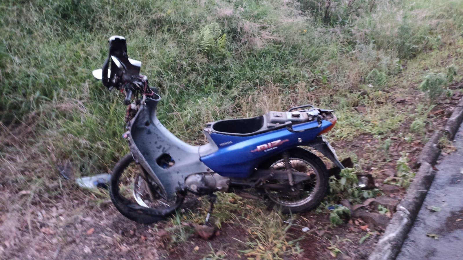 Mulher é atropelada no centro de Quilombo e motorista foge do local