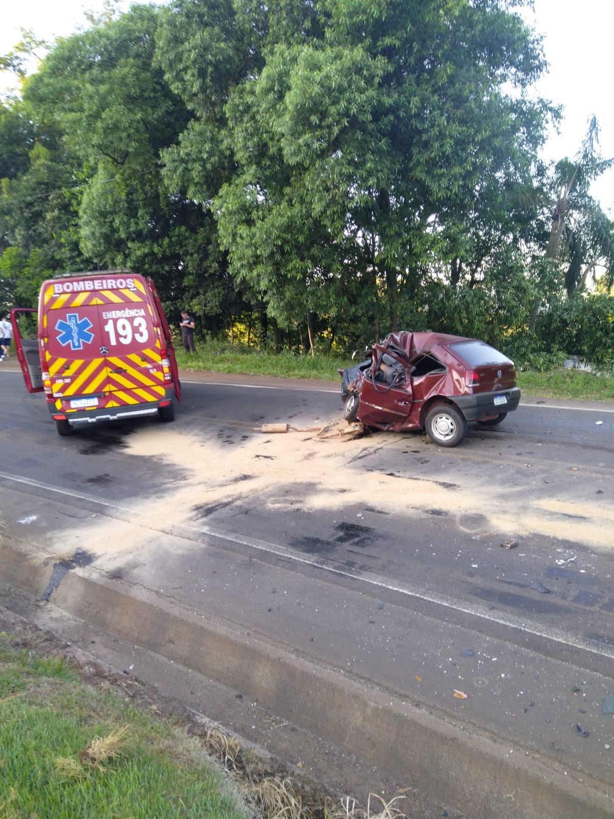 TRÊS JOVENS PERDEM A VIDA EM GRAVE ACIDENTE NA SC-157 EM QUILOMBO/SC