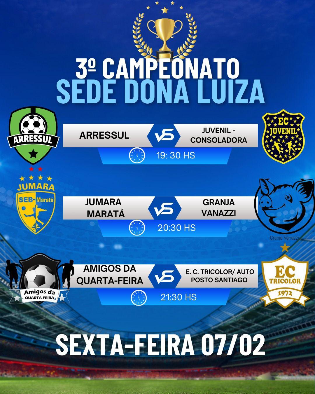 Campeonato Regional de Futebol Suíço - Sede Dona Luiza - Santiago do Sul/SC